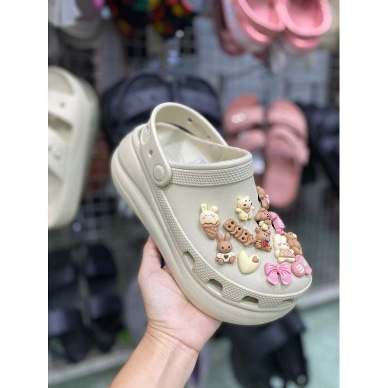 Dép sục Crush tặng kèm 10 charm