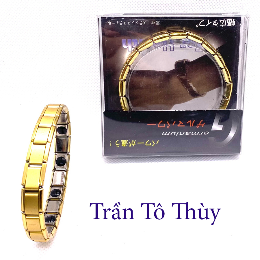 Vòng Tay Điều Hòa Huyết Áp FUSAKA, Cao Cấp Nhật Bản 5 Trong 1, BH 2 năm-trantothuy