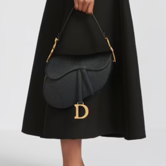 Dior/túi xách chuỗi yên ngựa/túi nữ/túi xách/túi đeo vai/phong cách mới nhất/sản phẩm giảm giá miễn thuế