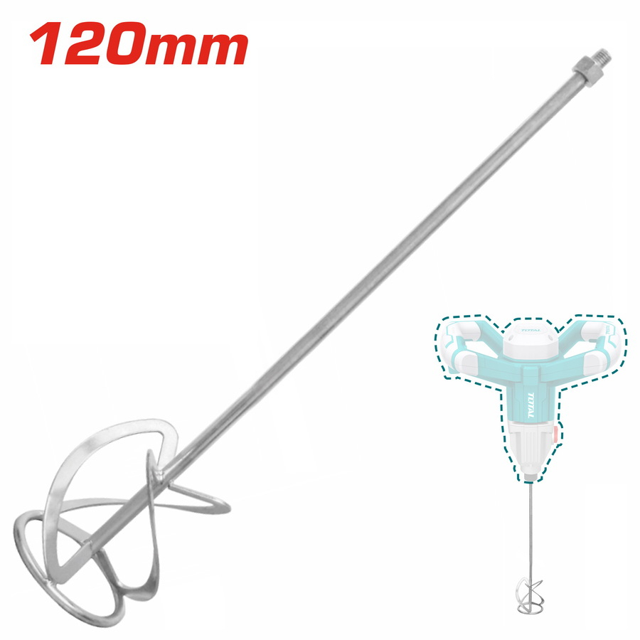 Cần trộn sơn 10/T TOTAL / TAC331120 - TAC331160 / Đường kính 120mm - 160mm / Chiều Dài 600mm