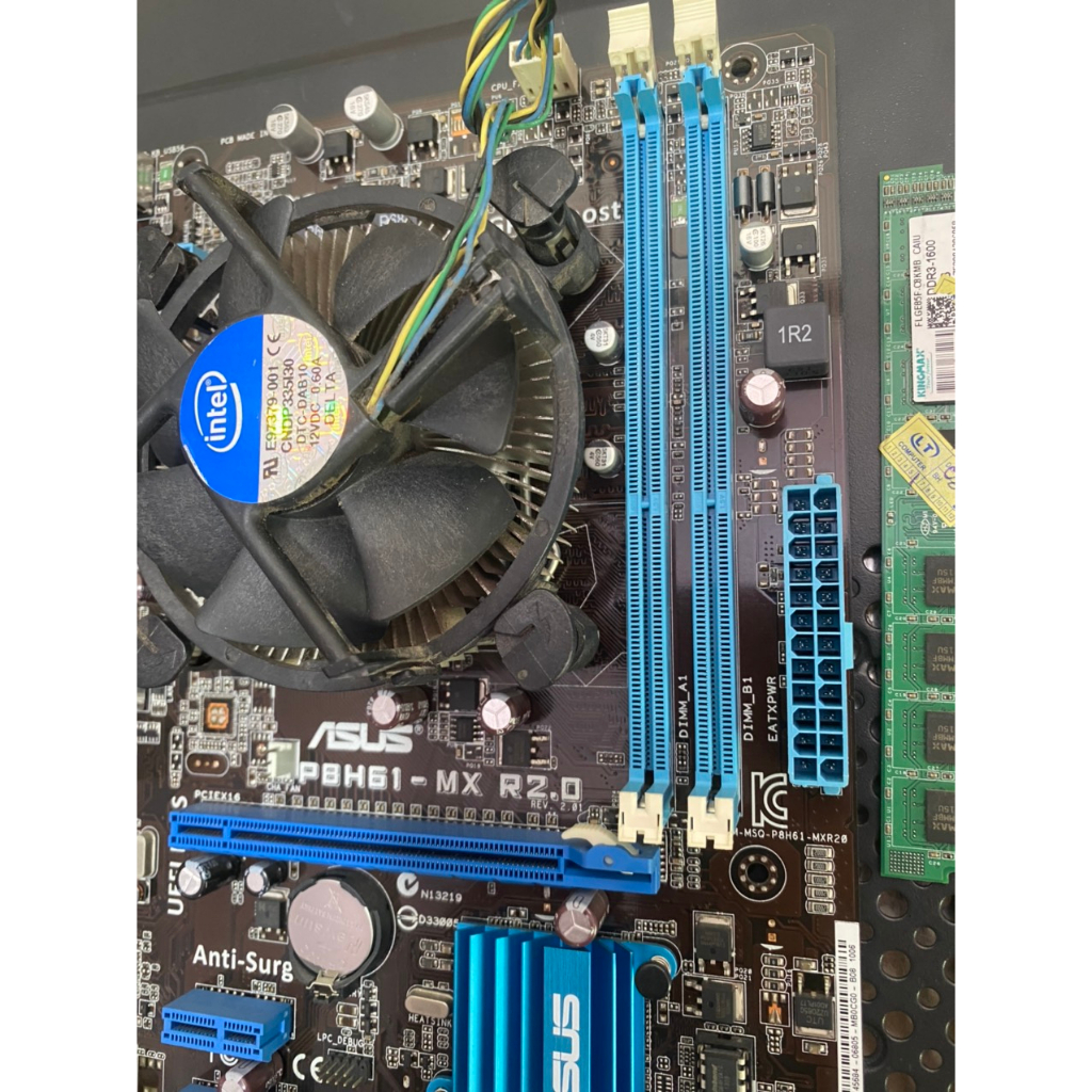 Combo main h61 Asus i3 3220 ram 4gb tháo máy chạy ổn