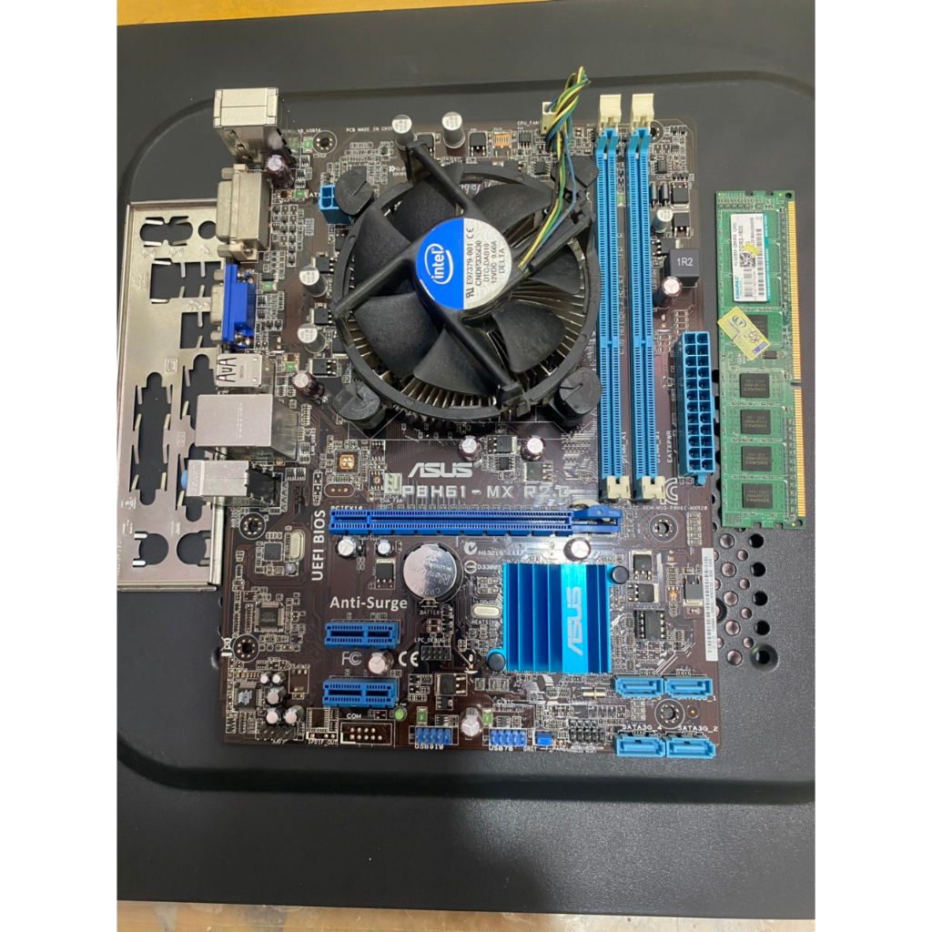 Combo main h61 Asus i3 3220 ram 4gb tháo máy chạy ổn
