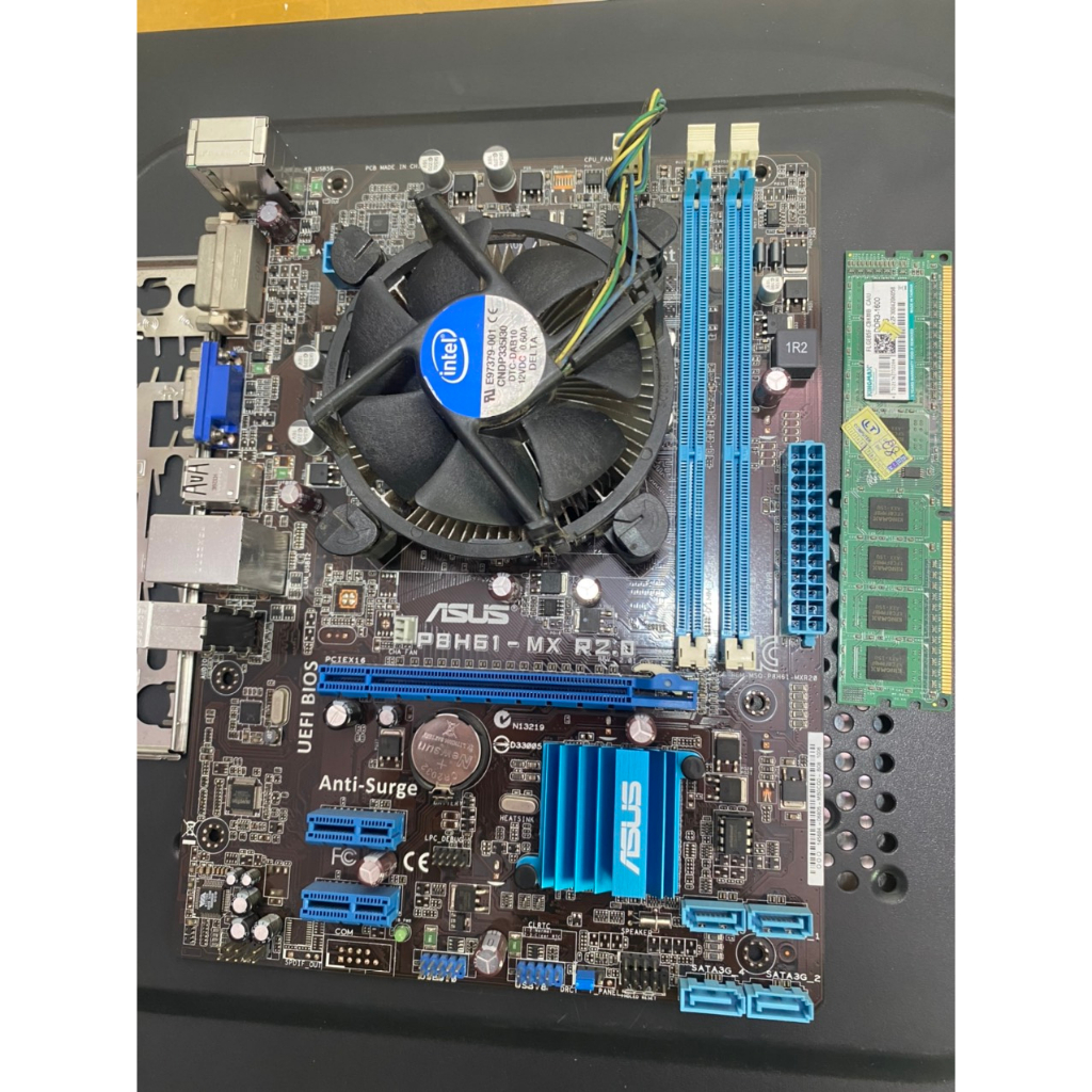 Combo main h61 Asus i3 3220 ram 4gb tháo máy chạy ổn