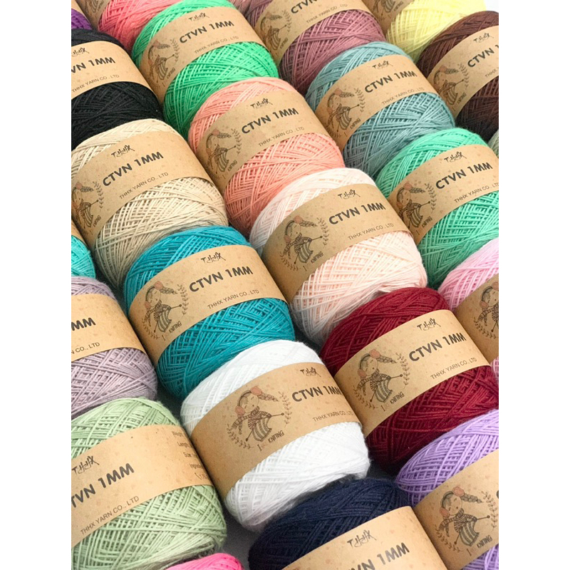 SỢI CTVN màu 100 gr mã số 51 - 80 link 2/2