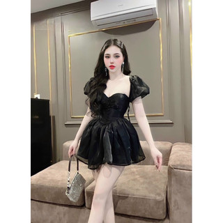 ĐẦM VOAN CÚP NGỰC BIGSIZE