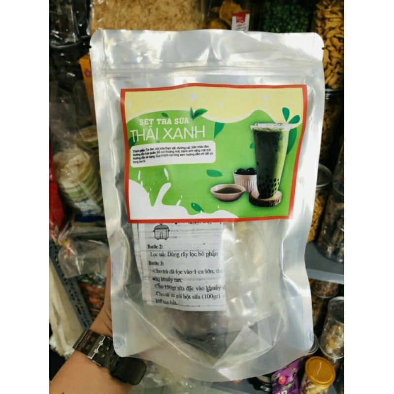 trà sữa thái xanh 500gr