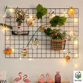 Tấm Lưới Treo Trang Trí Phòng Ngủ, Góc Học Tập Decor nhà cửa (Tặng Kèm Đinh Treo)