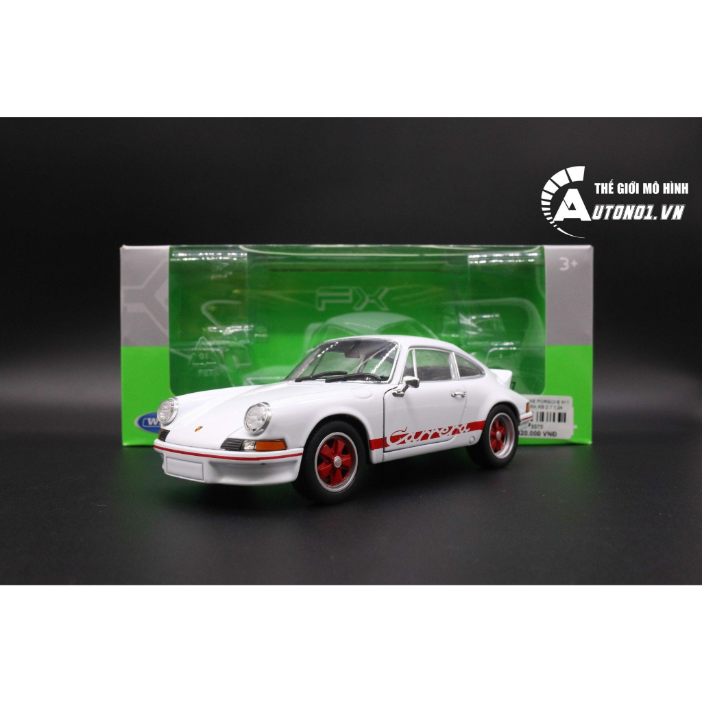 Mô hình xe Porsche 911 Carrera RS 2.7 1:24 Welly 6575