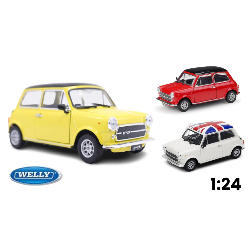 MÔ HÌNH XE MINI COOPER 1300 1:24 WELLY 1191