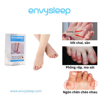 Lót giày Silicon cho 2 ngón út Envysleep tách cố định ngón