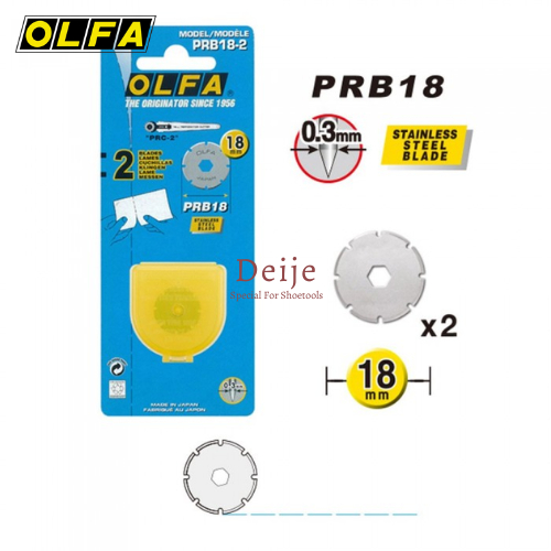 Lưỡi dao cắt tròn nét đứt OLFA PRB18-2 (18mm)