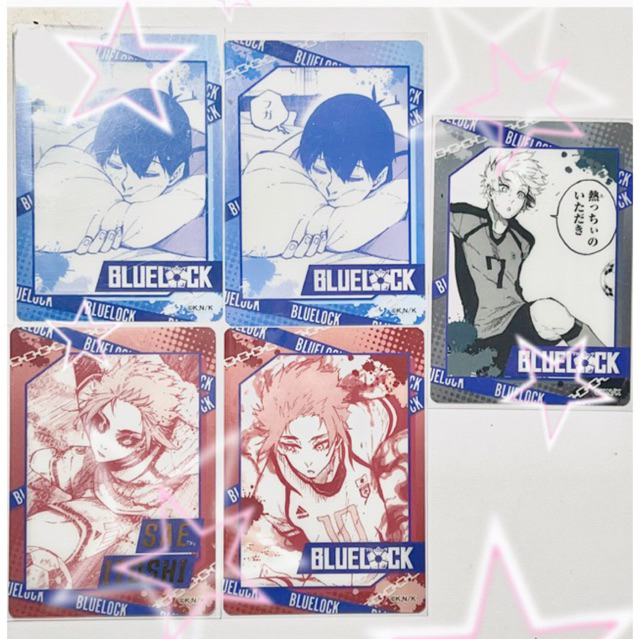[SẴN] CARD CLEAR, POLA,… BLUELOCK NAGI, ISA, SAE