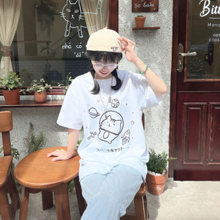 Áo Thun Astro Mimi Nam Nữ Unisex Form Rộng Oversized