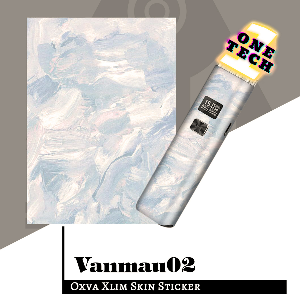 Miếng dán Skin Sóng biển kim tuyến cho X.lim V2, rill X, SE, Favostix, Feelin, Flexus, Gotex, Ursa Nano, Origin Mini