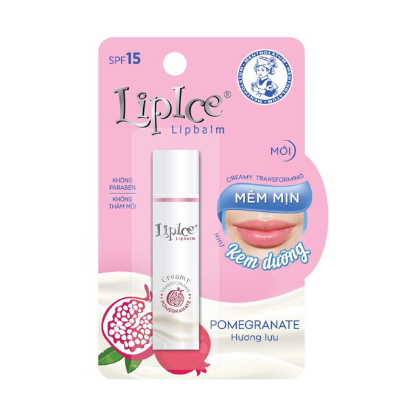 Son dưỡng môi không màu LipIce Lipbalm 4.3g Chính hãng