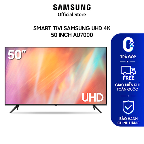 Smart TV Samsung UHD 4K 50 inch UA50AU7000KXXV