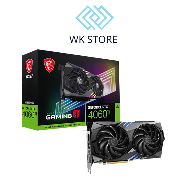 VGA - Card màn hình MSI GeForce RTX 4060 Ti GAMING X 8G - Chính hãng ( BH 36T) | BigBuy360 - bigbuy360.vn