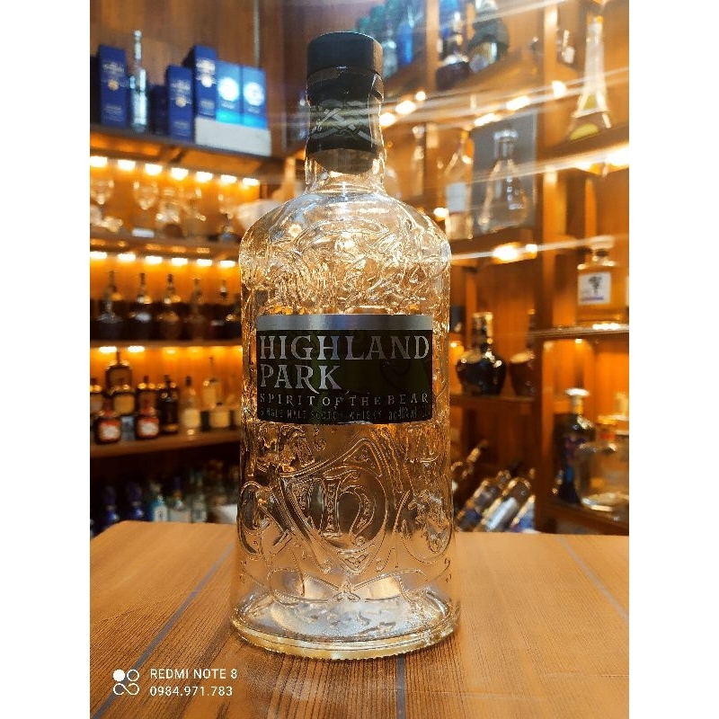 Vỏ chai r ngoại HIGHLAND PARK