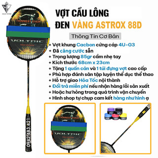 Vợt Cầu Lông Căng Sẵn 7Kg Tặng Kèm Quấn Vợt Cao Cấp VS