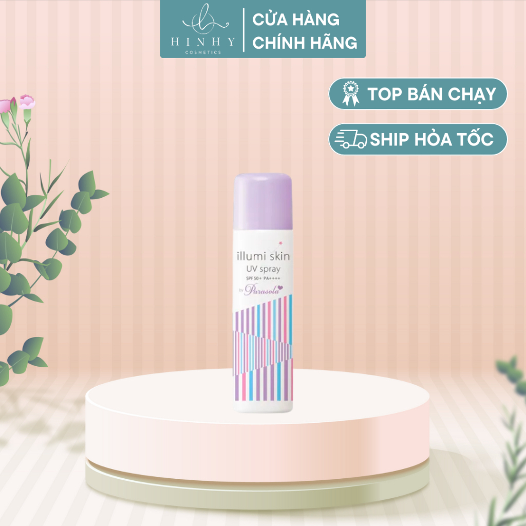 Xịt Chống Nắng ILLUMI Skin UV Spray SPF50+ PA++++