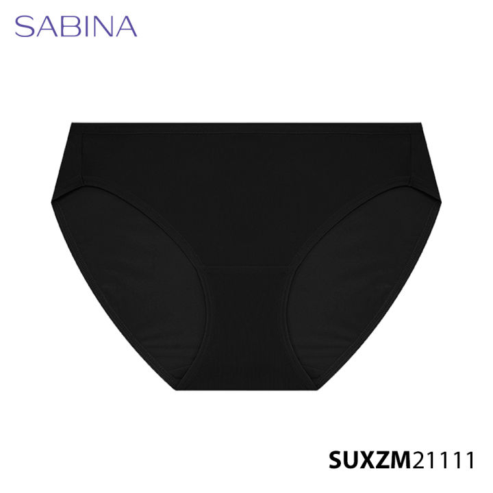 Quần Lót Lưng Vừa Cạp Ngắn Màu Trơn Panty Zone By Sabina SUXZM2111
