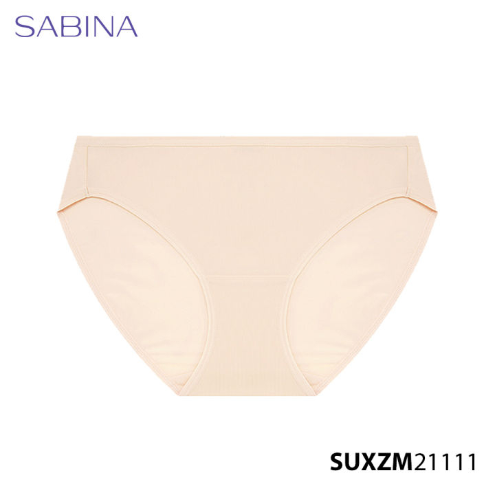 Quần Lót Lưng Vừa Cạp Ngắn Màu Trơn Panty Zone By Sabina SUXZM2111