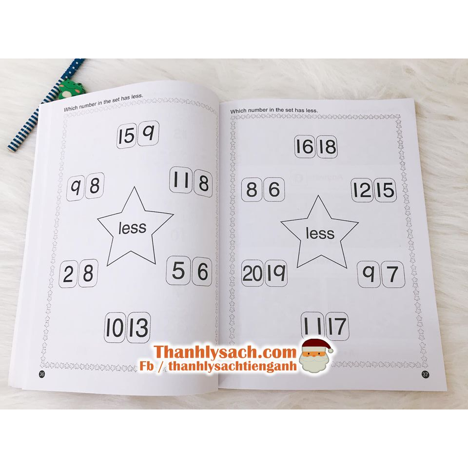 Toán Preschool Maths Workbook 123