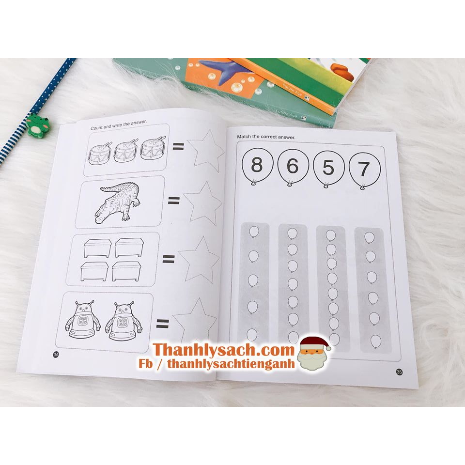 Toán Preschool Maths Workbook 123