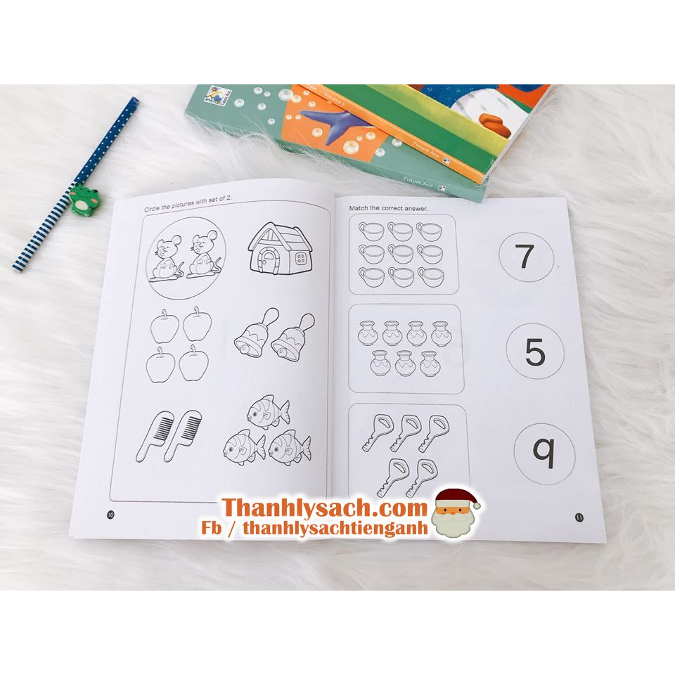 Toán Preschool Maths Workbook 123