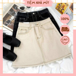 Chân váy kaki 2 lớp kèm quần 🌸 Chất kaki có size M và L, chân váy chỉ nổi