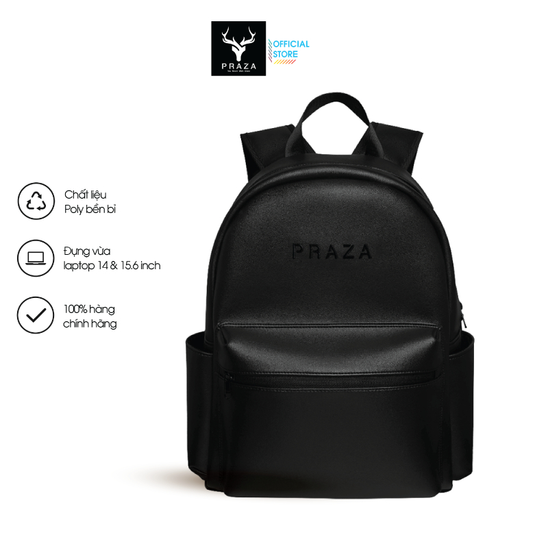Balo Da Nam Nữ Basic New Original Backpack PRAZA - BLS0201