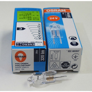 Bóng halogen 24v 20w 64435 osram, đức