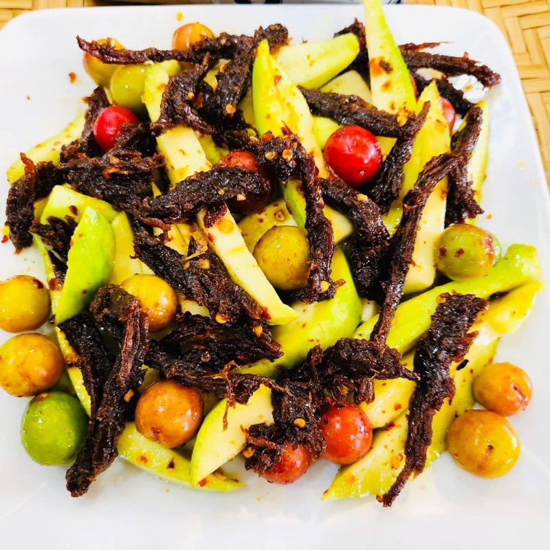 BÒ KHÔ MIẾNG. KHÔNG CHẤT BẢO QUẢN