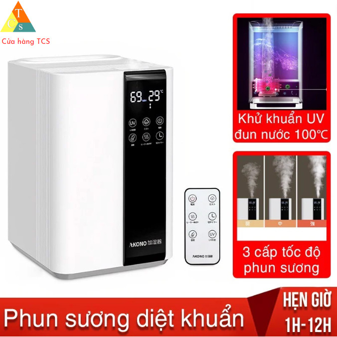 Máy tạo ẩm phun sương thông minh Akono dung tích 5L