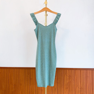 *[  PULL & BEAR AUTH ]** ĐẦM PHỐI CHỈ KIM TUYẾN PULL & BEAR SĂN SALE. ( MỚI 100% )