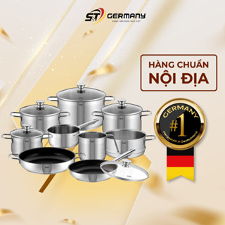 Bộ Nồi Silit Pisa 10 Món Nội Địa Đức Thép Không Gỉ Sáng Bóng GermanySnT 70026