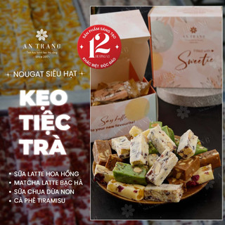 Kẹo nougat - combo tiệc trà âu - kẹo hạnh phúc siêu nhiều hạt