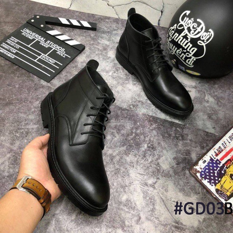 Giày da nam cổ lửng g2 cao cấp