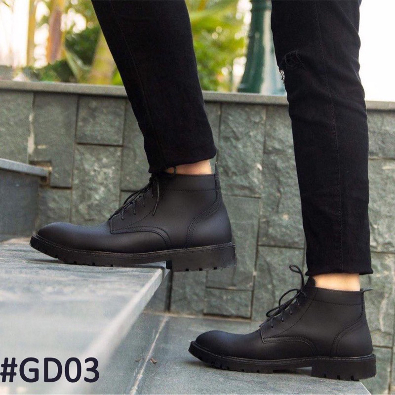 Giày da nam cổ lửng g2 cao cấp