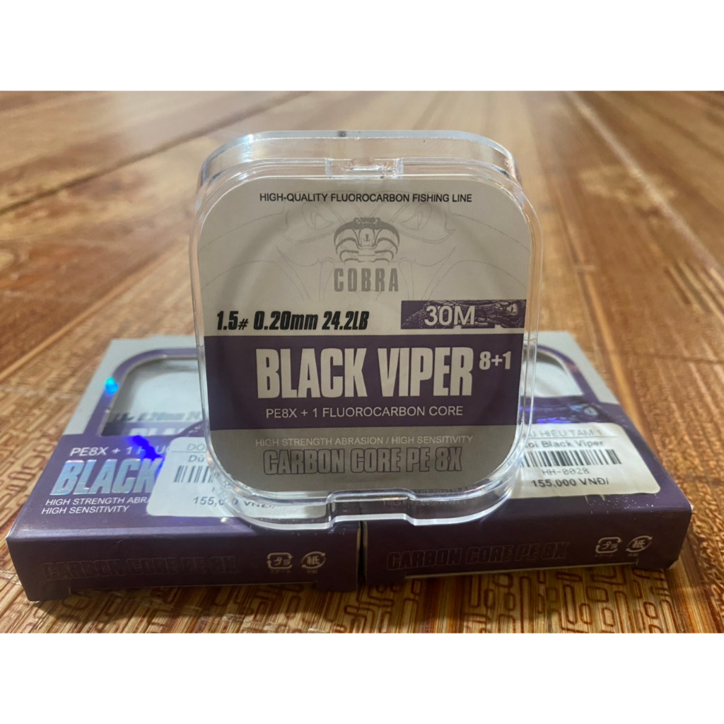 Dù thẻo Koi Black Viper 30m