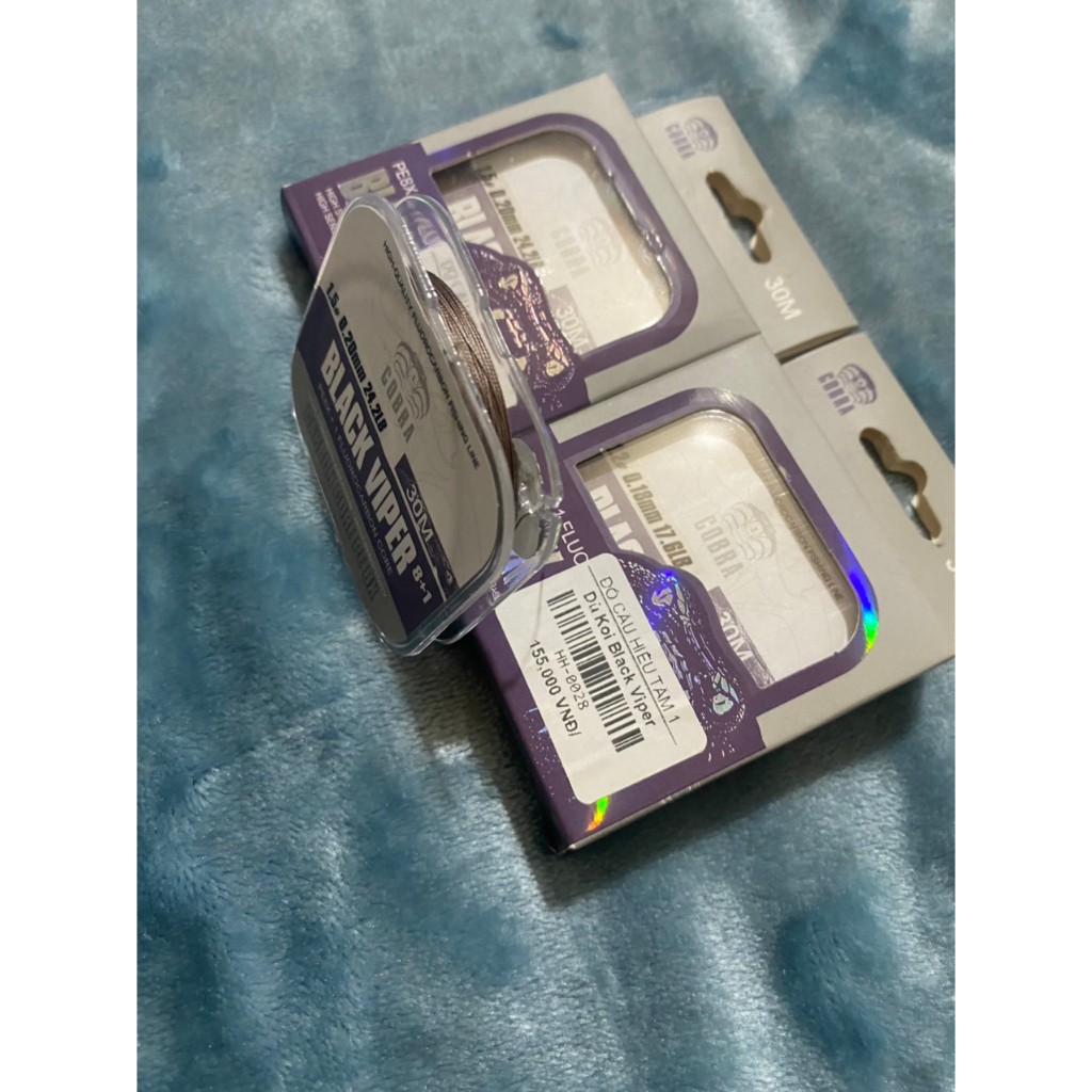 Dù thẻo Koi Black Viper 30m