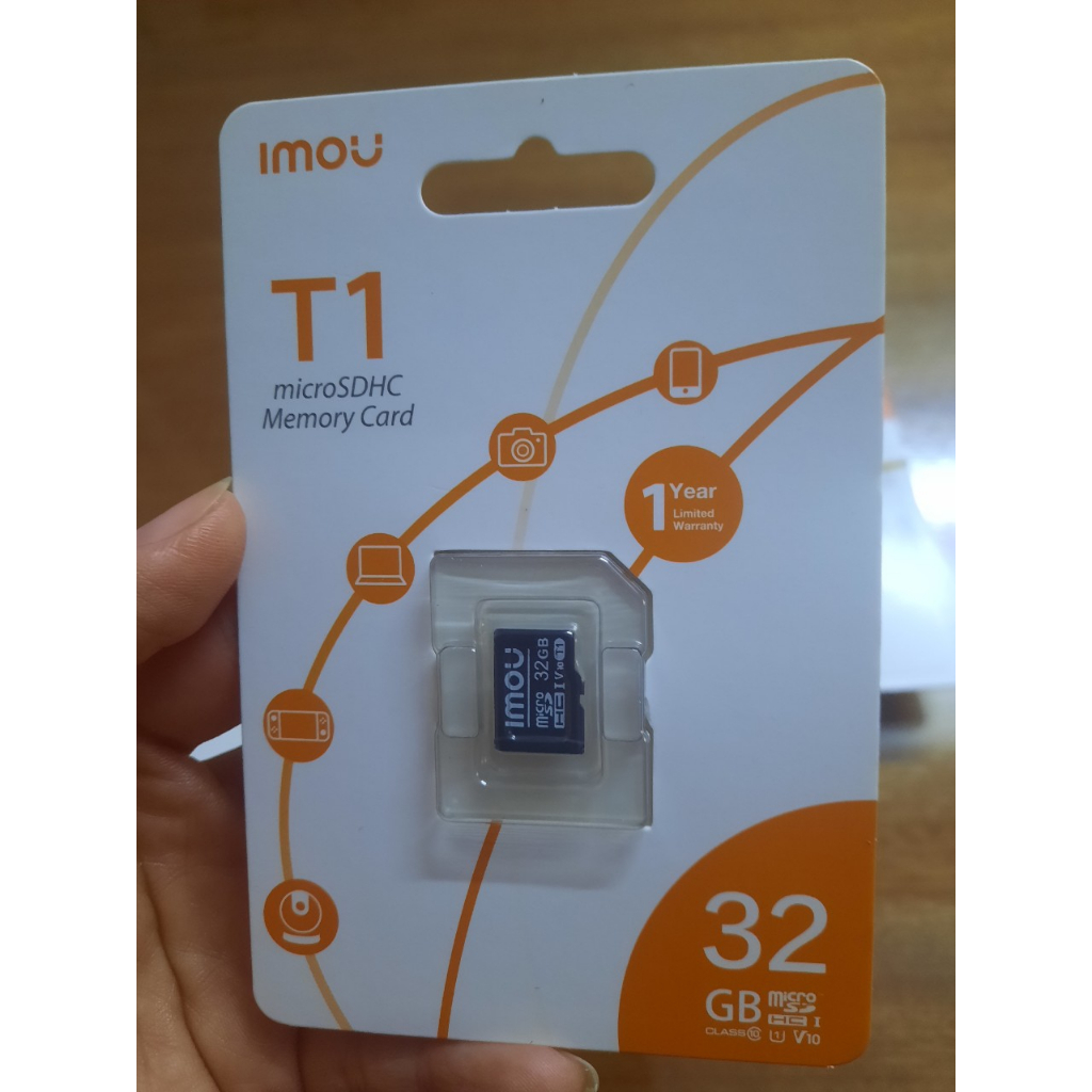 Thẻ nhớ cho camera Micro SD 32GB Imou ST3-32-T1 Ghi video Class 10 (THẺ 32G IMOU)
