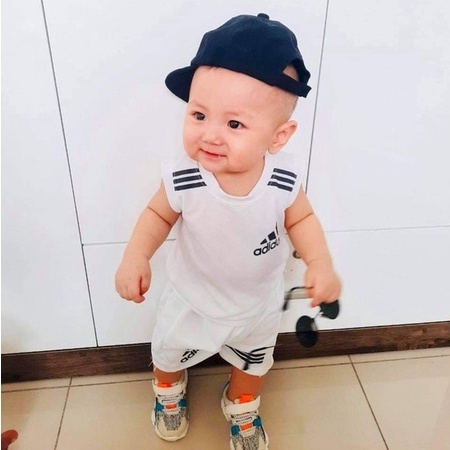 Bộ ba lỗ bé trai, Bộ thể thao bé trai chất thun cotton không pai không xù cho bé từ 7 đên 27kg