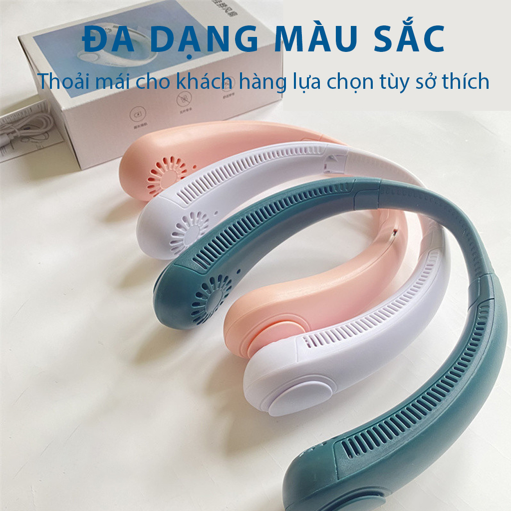 Quạt Mini Cầm Tay Để Bàn MINPRO,Hiển Thị Phần Trăm Pin, Tích Điện Kiêm Giá Đỡ Điện Thoại