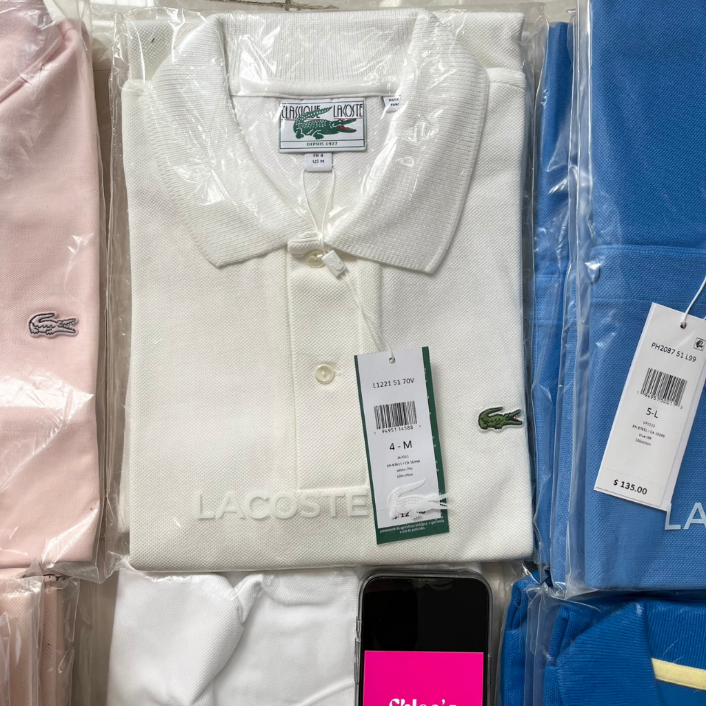 Áo polo nam lacoste áo thun cá sấu auth cao cấp
