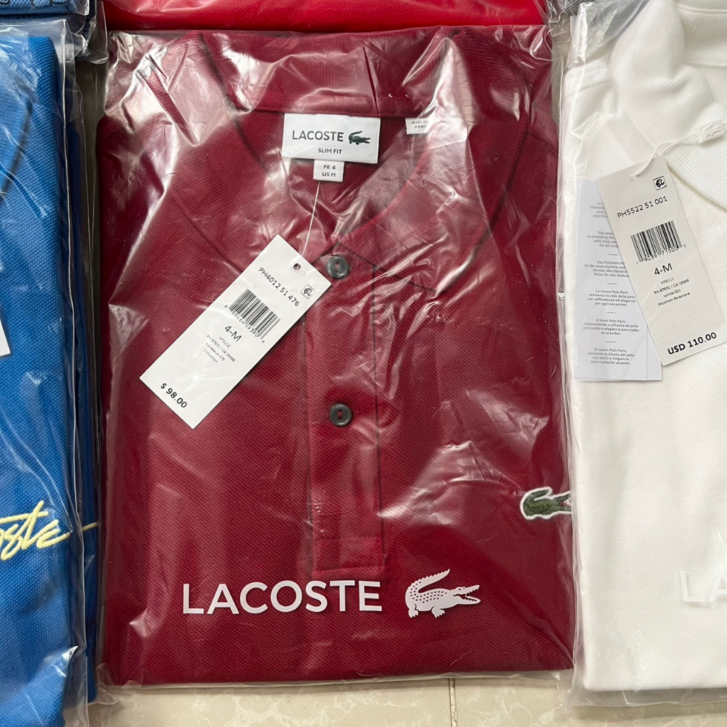 Áo polo nam lacoste áo thun cá sấu auth cao cấp