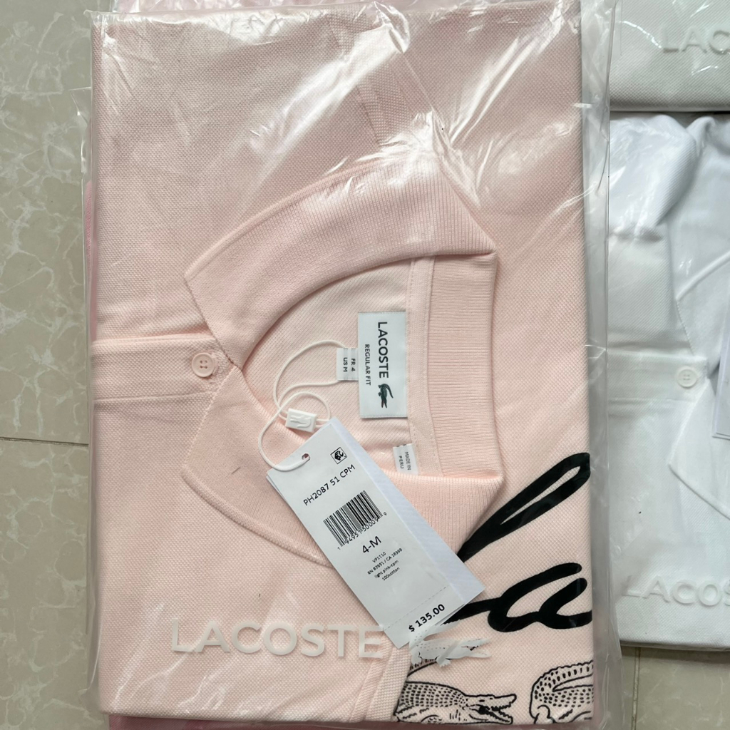 Áo polo nam lacoste áo thun cá sấu auth cao cấp