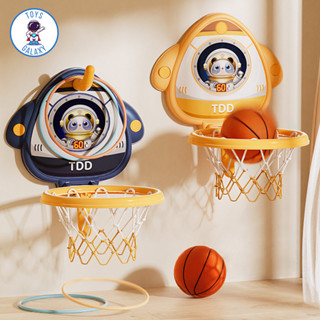 Bảng Bóng Rổ Điện Tử Mini Phi Hành Gia Tính Điểm Cảm Ứng Nhiều Chế Độ Chơi Có Bóng, Vòng Ném Đồ Chơi Thể Thao Cho Bé