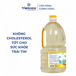 Dầu Dừa CHIÊN XÀO  Vietcoco ( COOKING OIL): CHAI 2 LÍT - CHAI 1 LIT