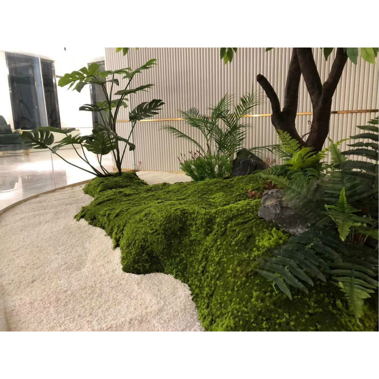 Thảm Cỏ Rêu Nhân Tạo, Thảm Rêu Decor Tiểu Cảnh 100x100cm